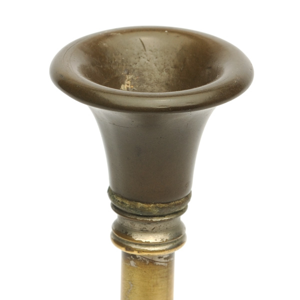 picture shows stethoscope ear trumpet @ EarTrumpets.com