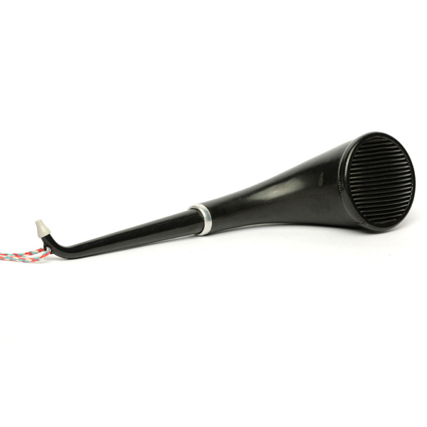 picture shows telescopic 2 pc ear trumpet @ EarTrumpets.com