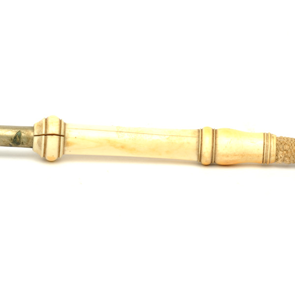 picture shows con tube ear trumpet @ EarTrumpets.com
