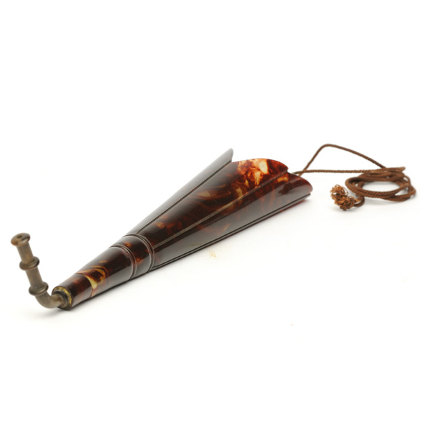 picture shows tragus ear trumpet @ EarTrumpets.com