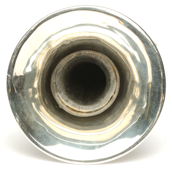 picture shows one piece ear trumpet @ EarTrumpets.com