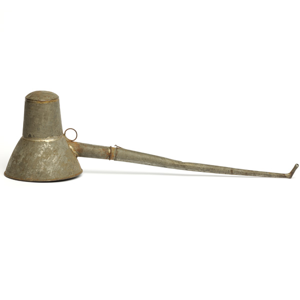 picture shows large dome ear trumpet @ EarTrumpets.com