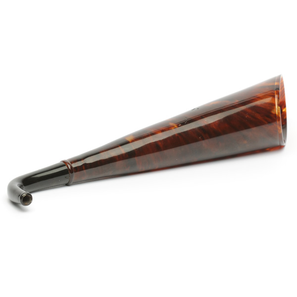 picture shows one piece ear trumpet @ EarTrumpets.com