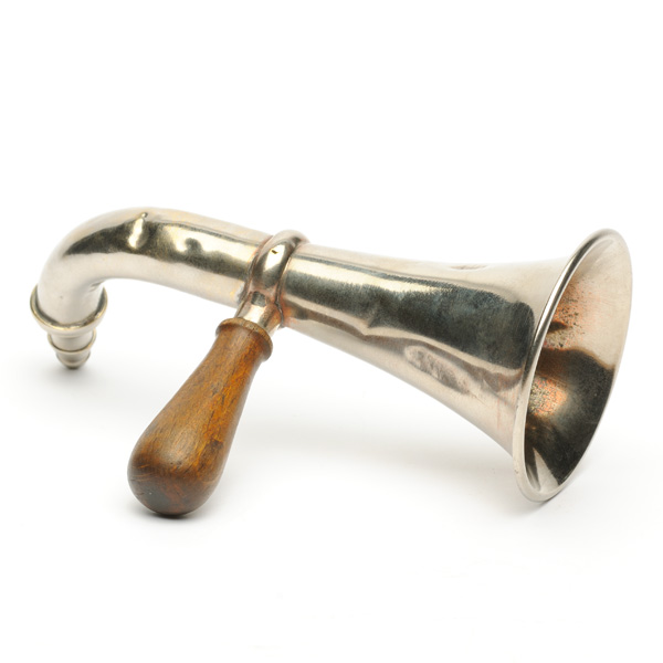 picture shows one piece ear trumpet @ EarTrumpets.com