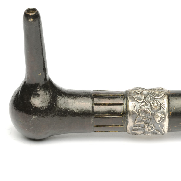 picture shows walking stick ear trumpet @ EarTrumpets.com