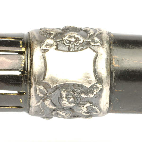 picture shows walking stick ear trumpet @ EarTrumpets.com