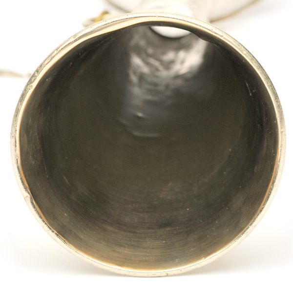 picture shows one piece ear trumpet @ EarTrumpets.com