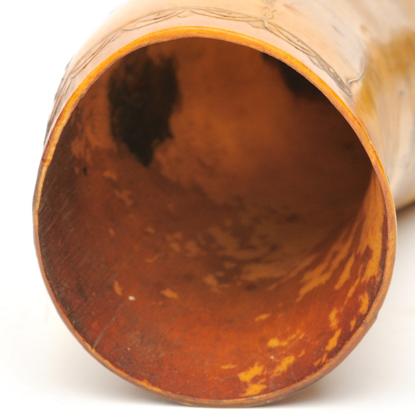 picture shows one piece ear trumpet @ EarTrumpets.com