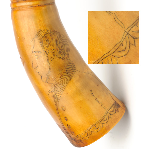 picture shows one piece ear trumpet @ EarTrumpets.com