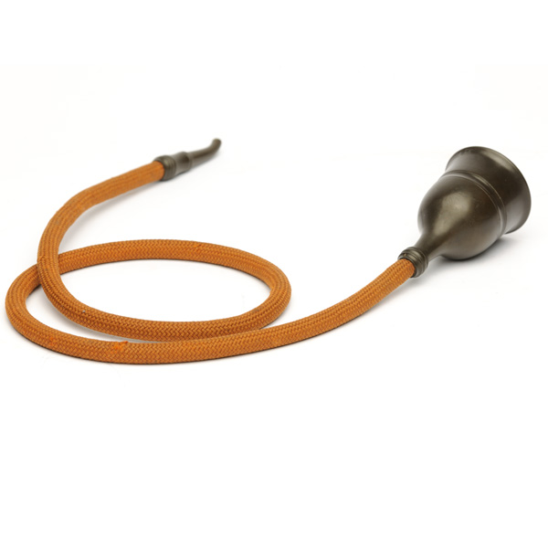 picture shows con tube ear trumpet @ EarTrumpets.com
