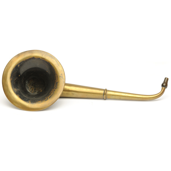 picture shows telescopic 2 pc ear trumpet @ EarTrumpets.com
