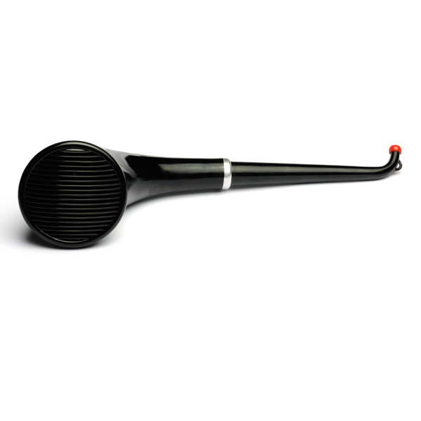 picture shows telescopic 2 pc ear trumpet @ EarTrumpets.com