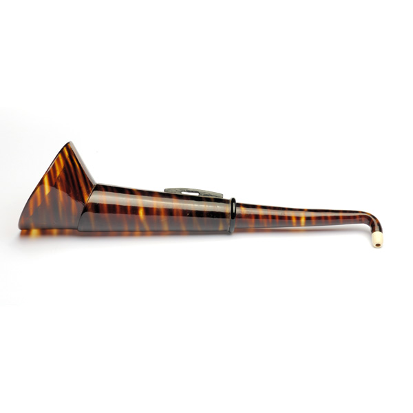 picture shows telescopic 2 pc ear trumpet @ EarTrumpets.com