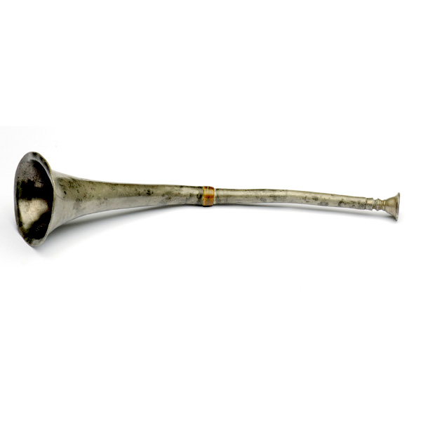 picture shows one piece ear trumpet @ EarTrumpets.com