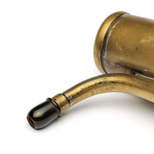 picture shows london dome ear trumpet @ EarTrumpets.com