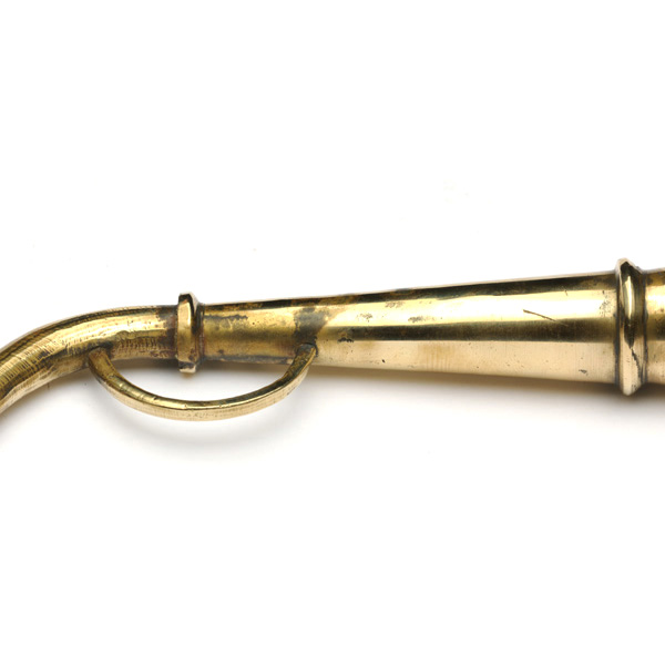 picture shows one piece ear trumpet @ EarTrumpets.com