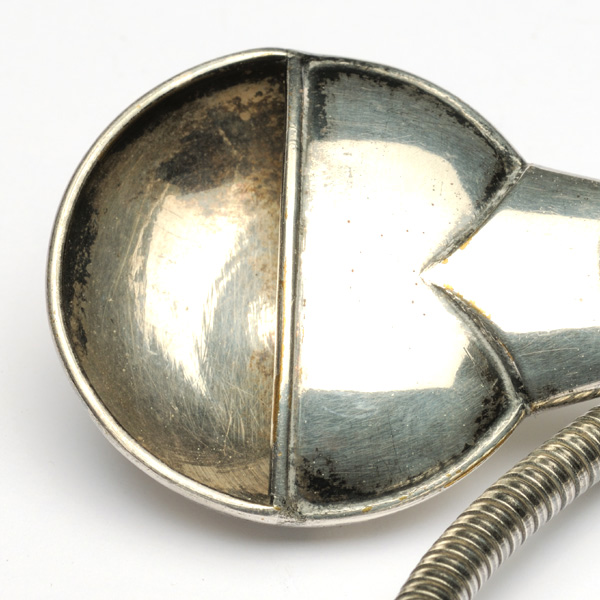 picture shows con tube ear trumpet @ EarTrumpets.com