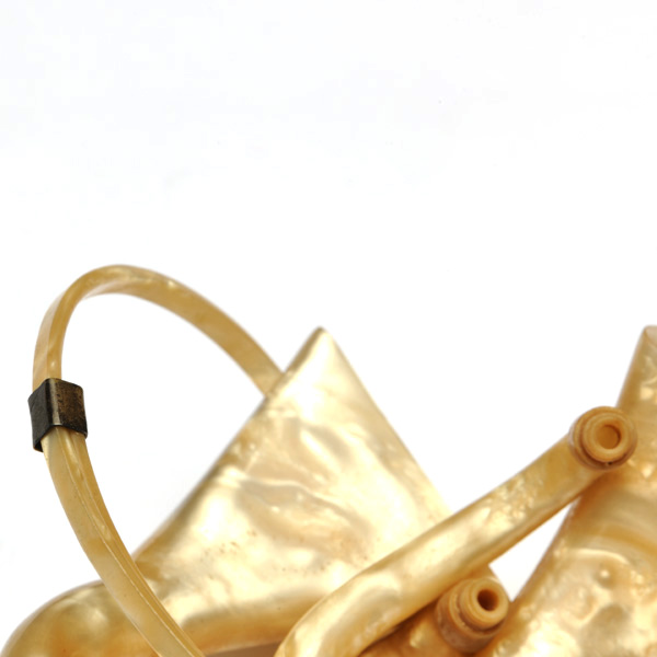 picture shows auricle ear trumpet @ EarTrumpets.com