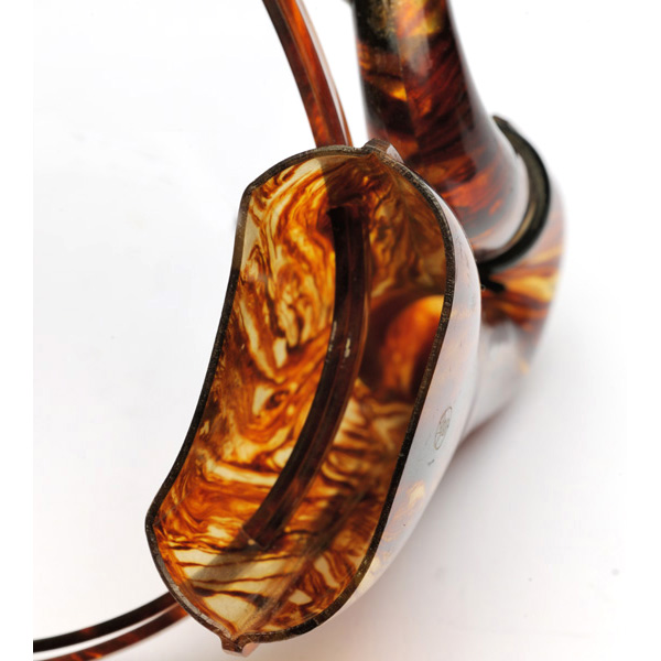 picture shows auricle ear trumpet @ EarTrumpets.com