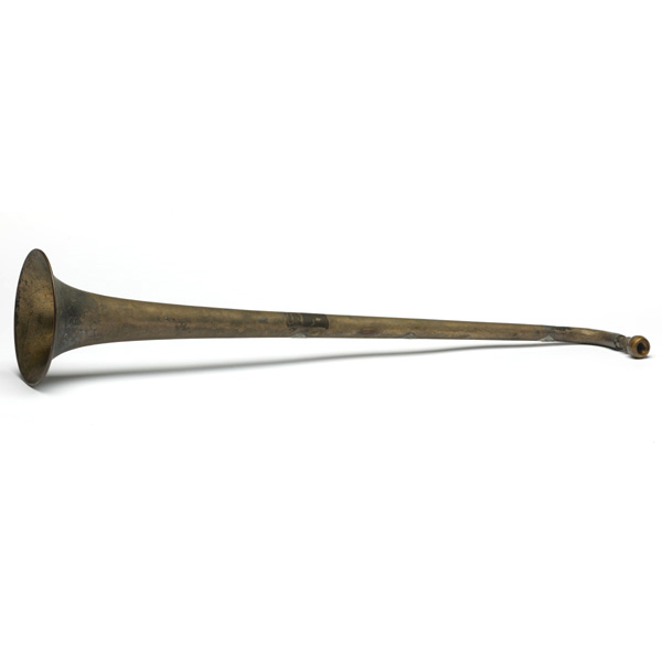picture shows one piece ear trumpet @ EarTrumpets.com