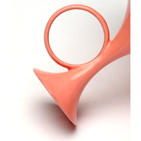 picture shows digitally printed ear trumpet @ EarTrumpets.com
