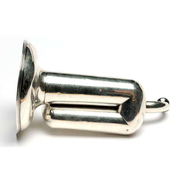 picture shows folded ear trumpet @ EarTrumpets.com
