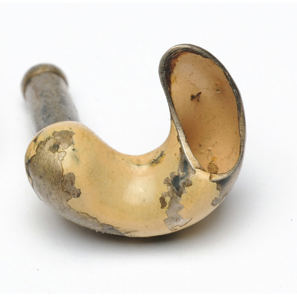 picture shows ear tube ear trumpet @ EarTrumpets.com