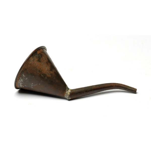 picture shows home-made ear trumpet @ EarTrumpets.com