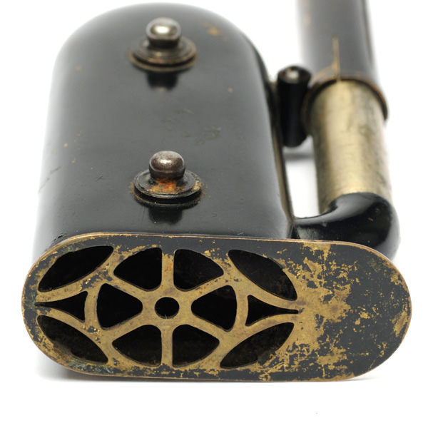picture shows london dome ear trumpet @ EarTrumpets.com