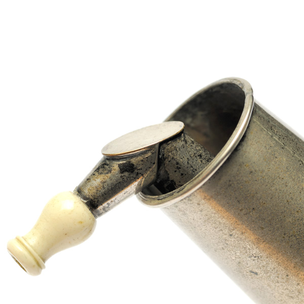 picture shows telescopic 2 pc ear trumpet @ EarTrumpets.com