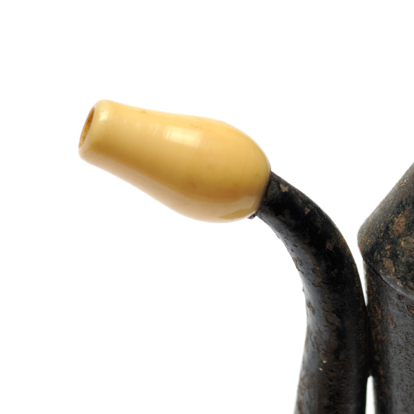 picture shows folded ear trumpet @ EarTrumpets.com