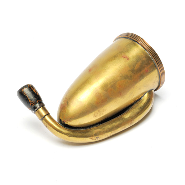 picture shows london dome ear trumpet @ EarTrumpets.com