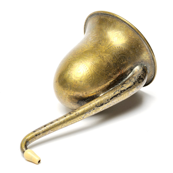 picture shows london dome ear trumpet @ EarTrumpets.com