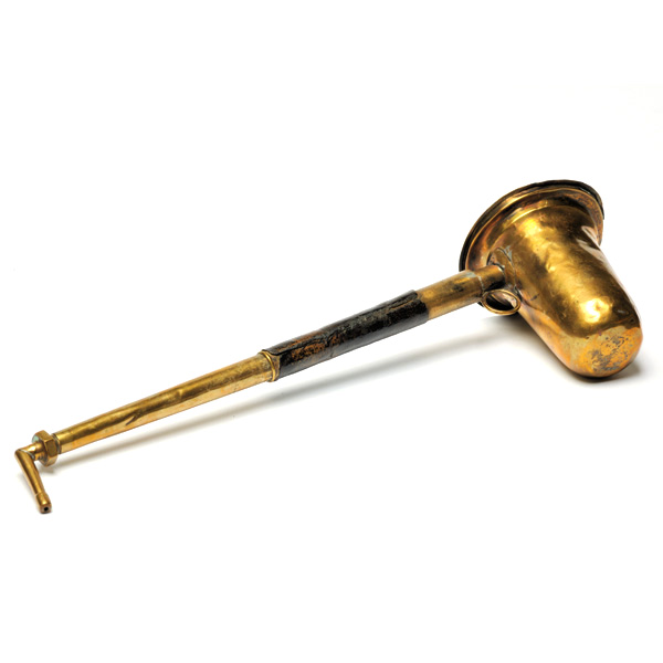 picture shows large dome ear trumpet @ EarTrumpets.com