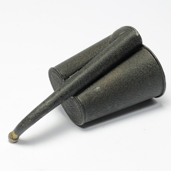 picture shows folded ear trumpet @ EarTrumpets.com