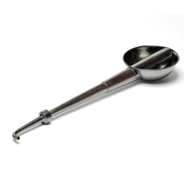 picture shows banjo ear trumpet @ EarTrumpets.com