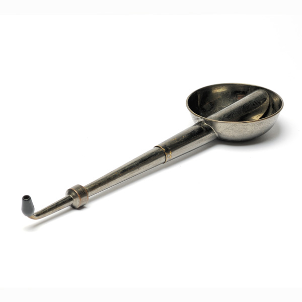 picture shows banjo ear trumpet @ EarTrumpets.com