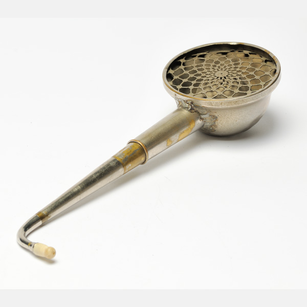 picture shows large dome ear trumpet @ EarTrumpets.com