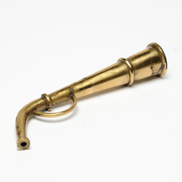 picture shows one piece ear trumpet @ EarTrumpets.com