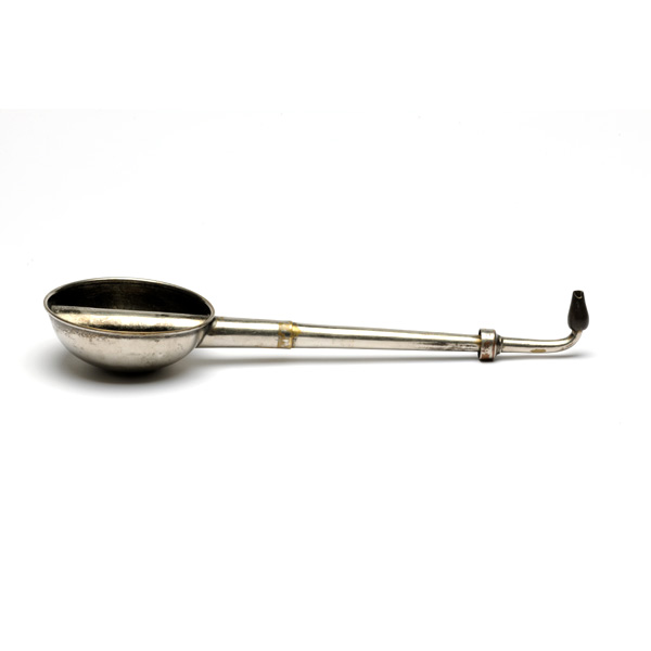 picture shows banjo ear trumpet @ EarTrumpets.com