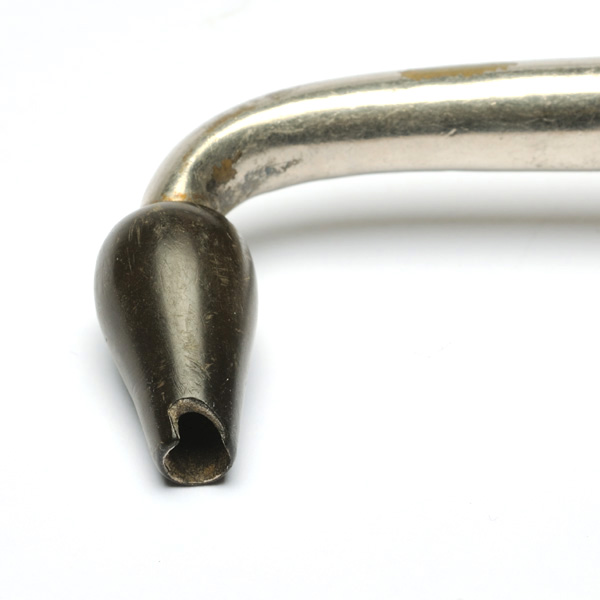 picture shows banjo ear trumpet @ EarTrumpets.com