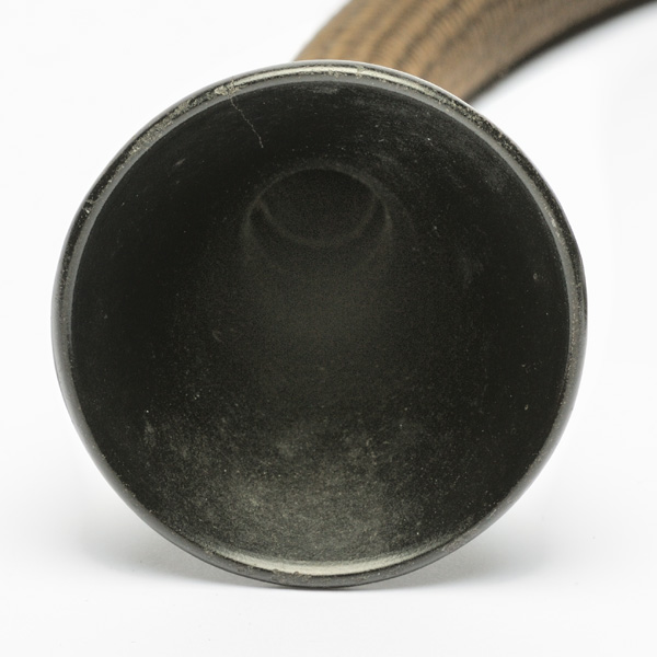 picture shows con tube ear trumpet @ EarTrumpets.com