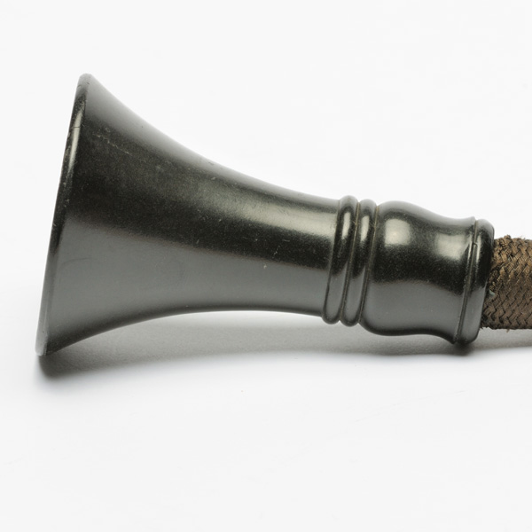 picture shows con tube ear trumpet @ EarTrumpets.com