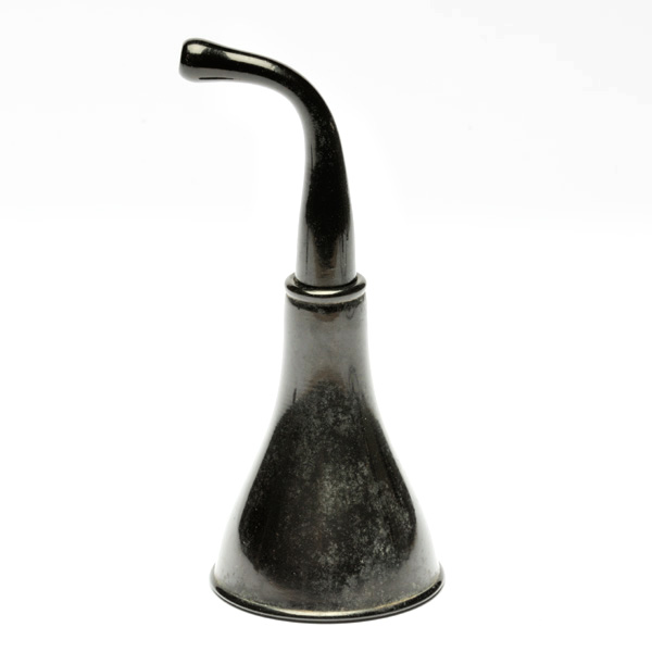 picture shows telescopic 2 pc ear trumpet @ EarTrumpets.com