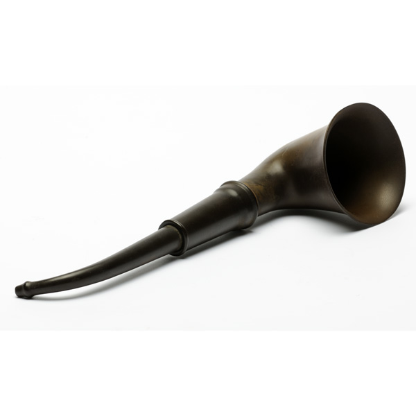 picture shows telescopic 2 pc ear trumpet @ EarTrumpets.com