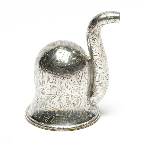 picture shows london dome ear trumpet @ EarTrumpets.com