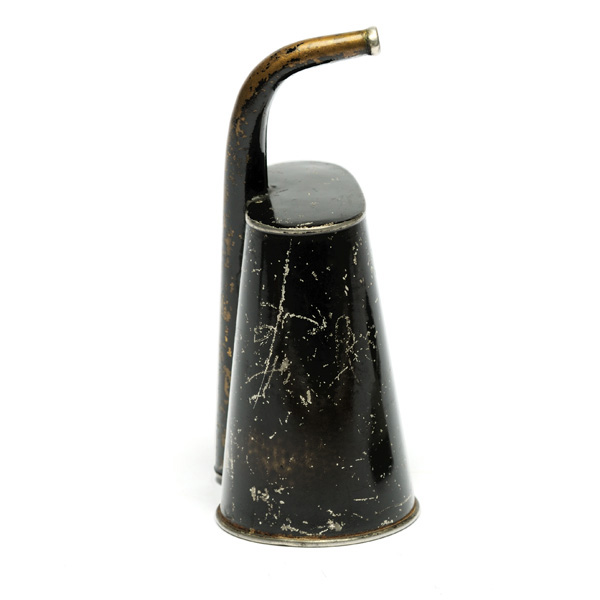 picture shows folded ear trumpet @ EarTrumpets.com