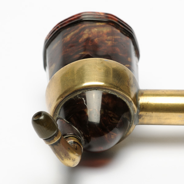 picture shows walking stick ear trumpet @ EarTrumpets.com