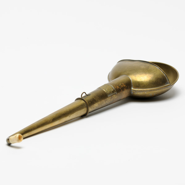 picture shows miss greene ear trumpet @ EarTrumpets.com