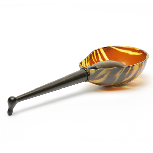 picture shows banjo ear trumpet @ EarTrumpets.com